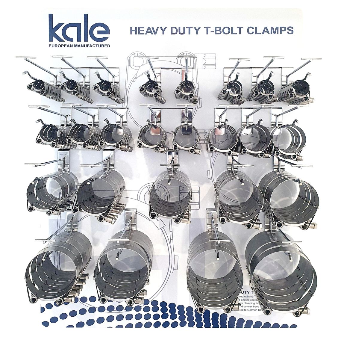 T Bolt Clamp Heavy Duty Kale Wall Merchandiser web