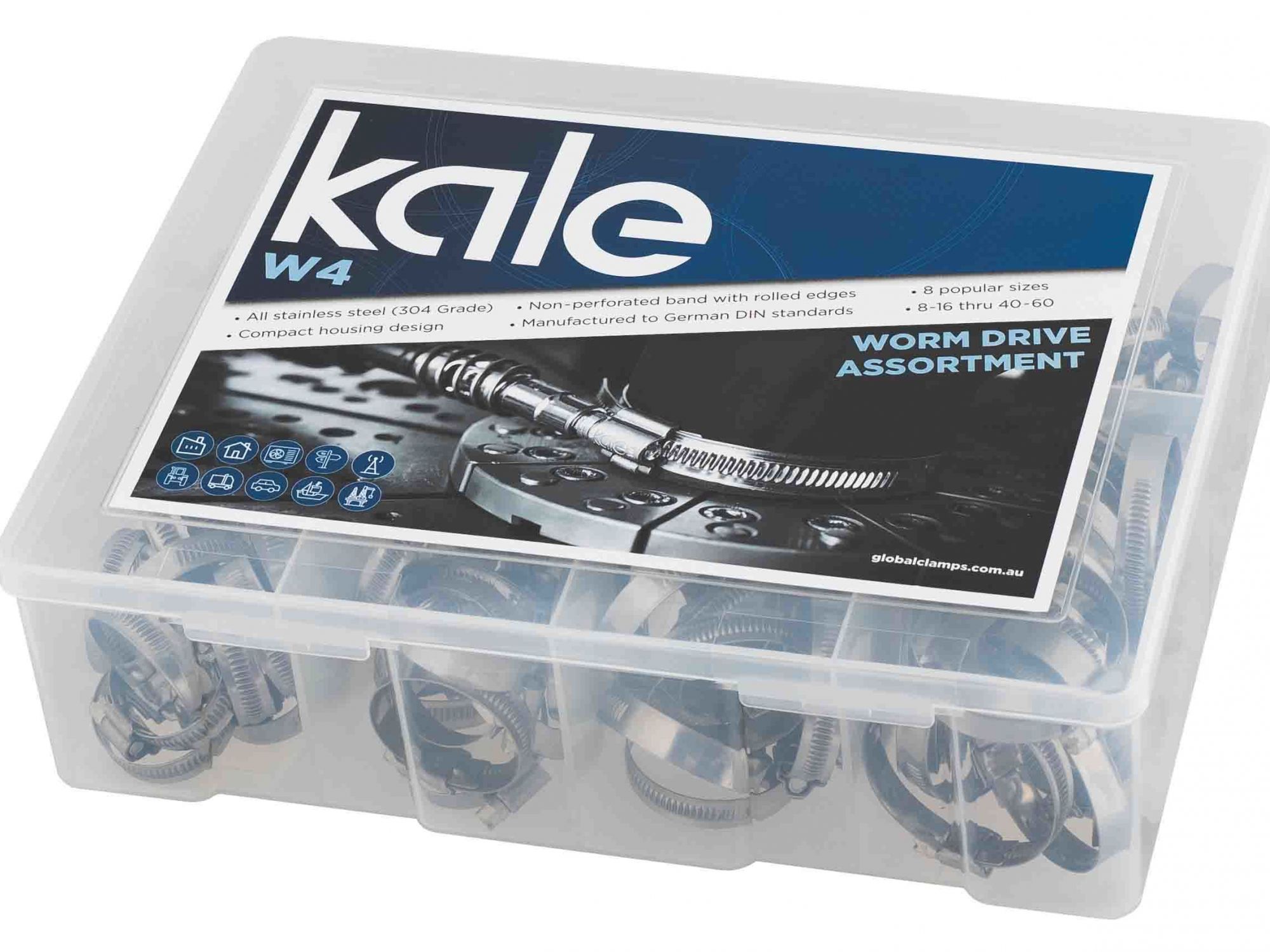 Kale Worm Drive Ak Angled Closed 6870